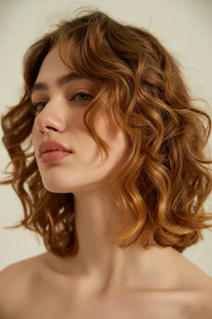 Amber Veil Curls