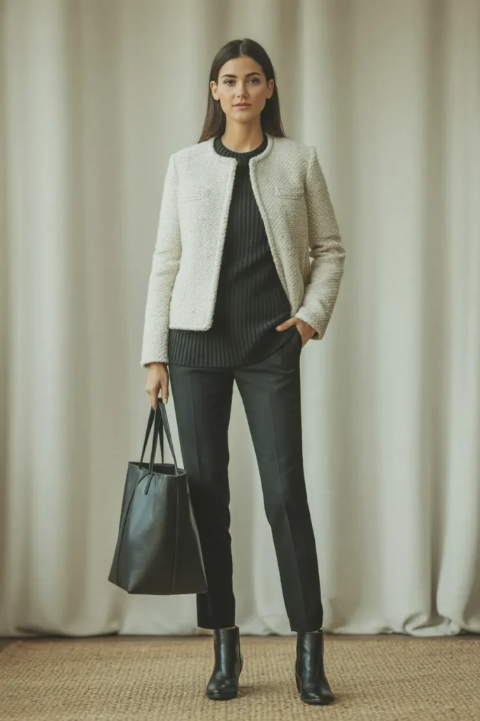 Bouclé Office Layers