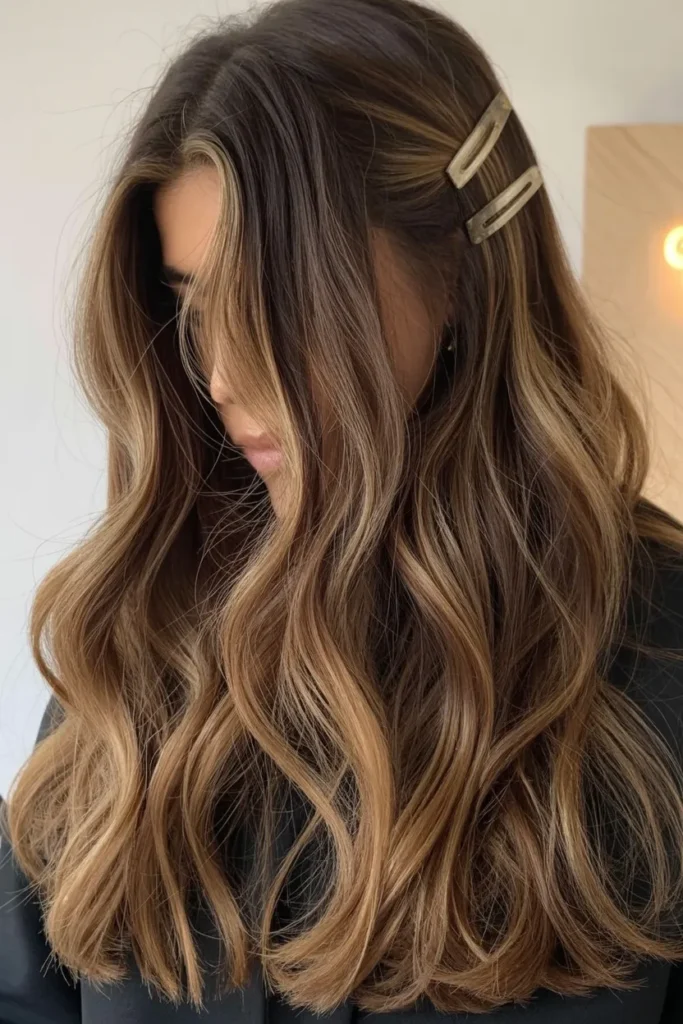 Caramel Balayage Waves