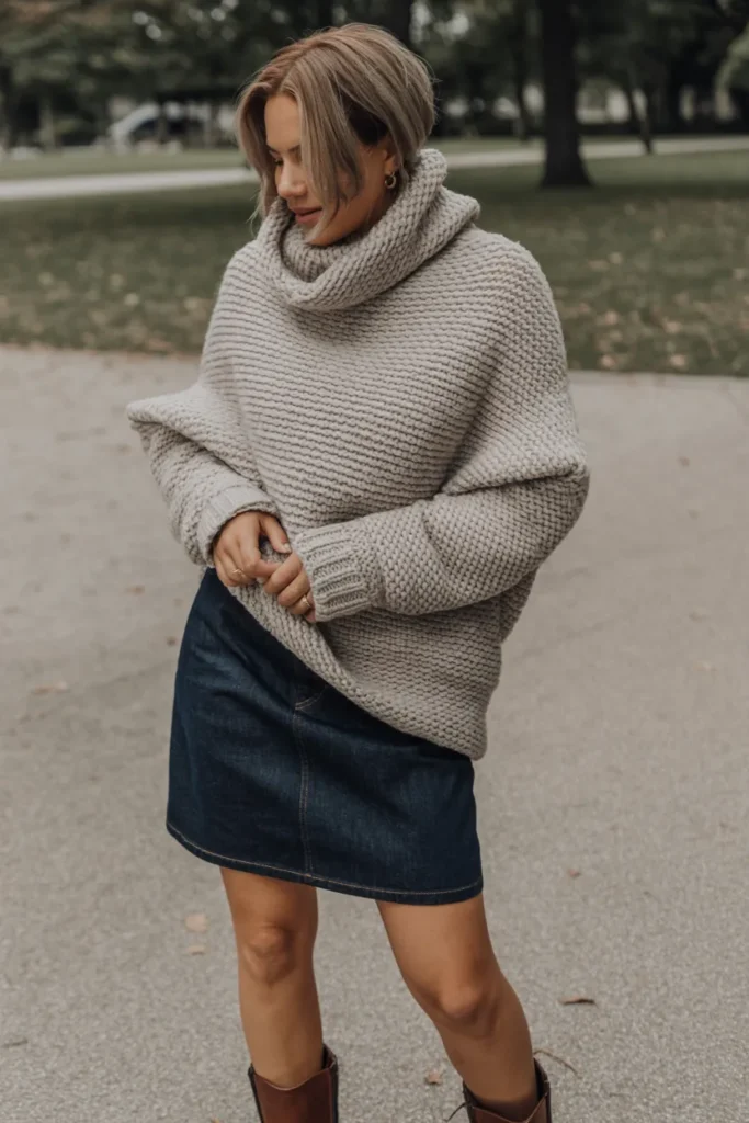 Chunky Knit Cowl