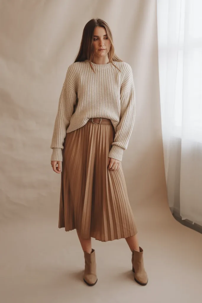 Chunky Knit Midi