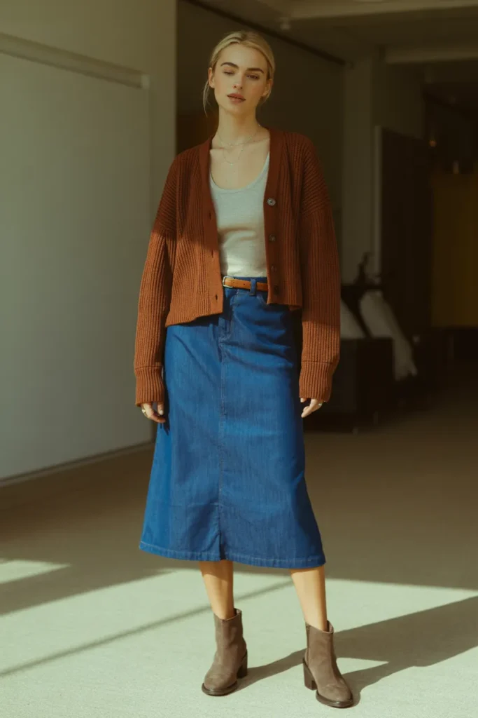 Cocoa Cardigan Layer