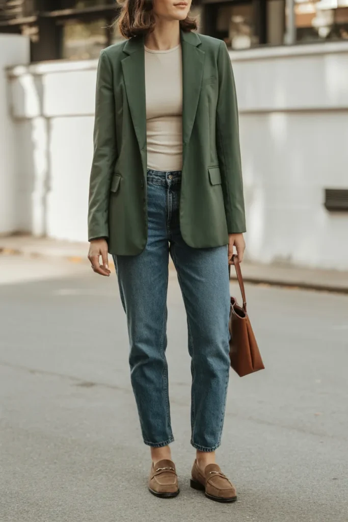 Forest Blazer Denim