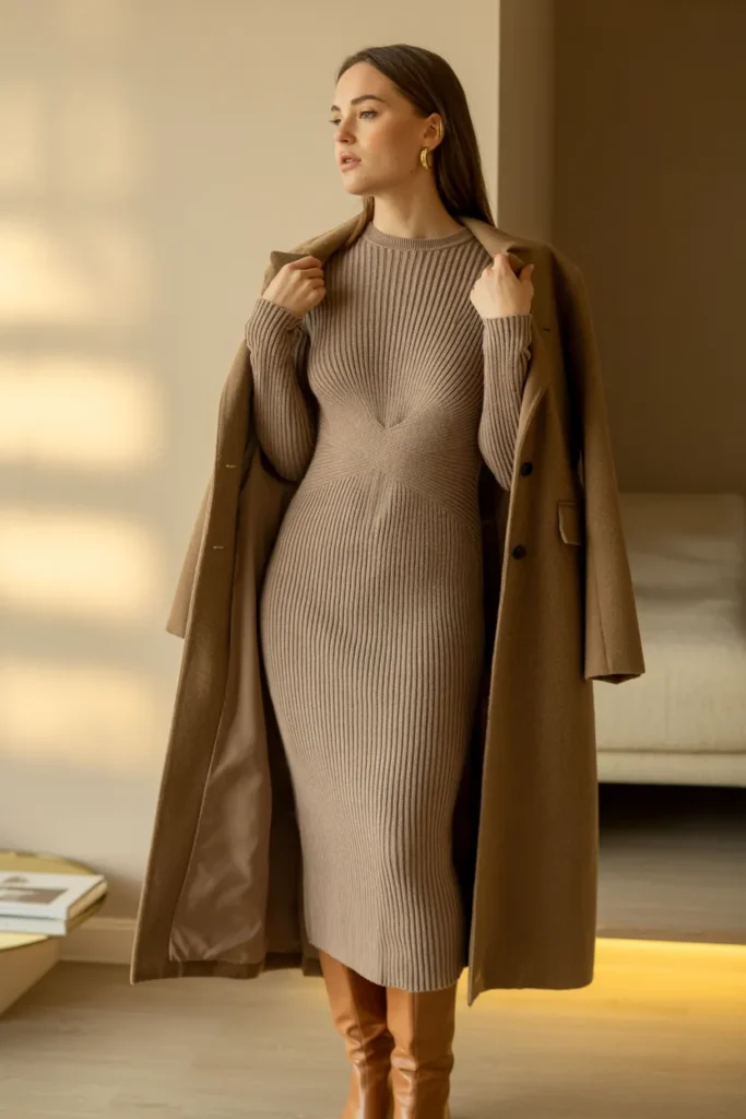 Knit Dress Boots