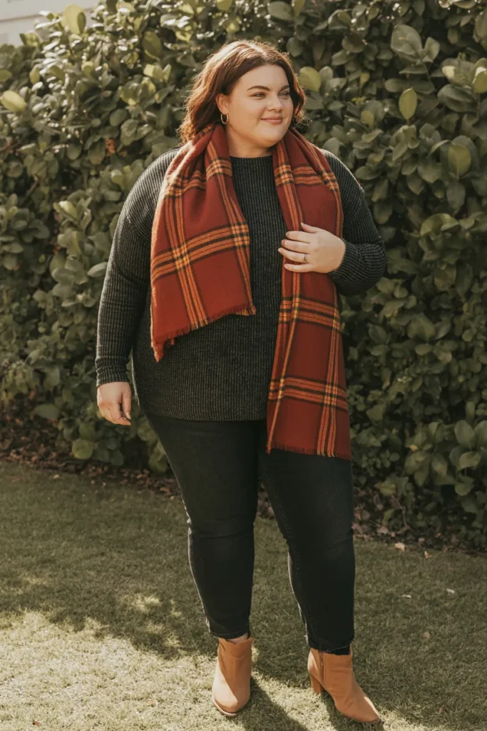Plaid Scarf Pairing