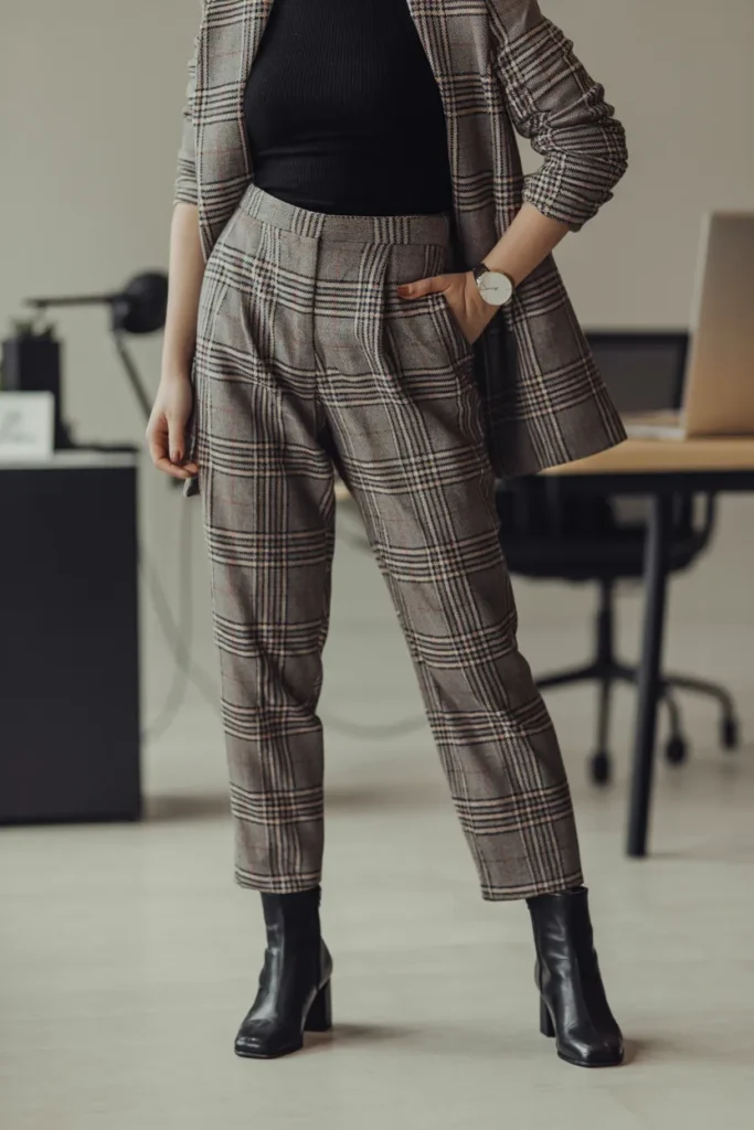 Plaid Trouser Mix