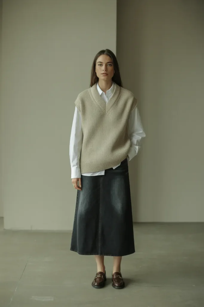Ribbed Vest Pairing