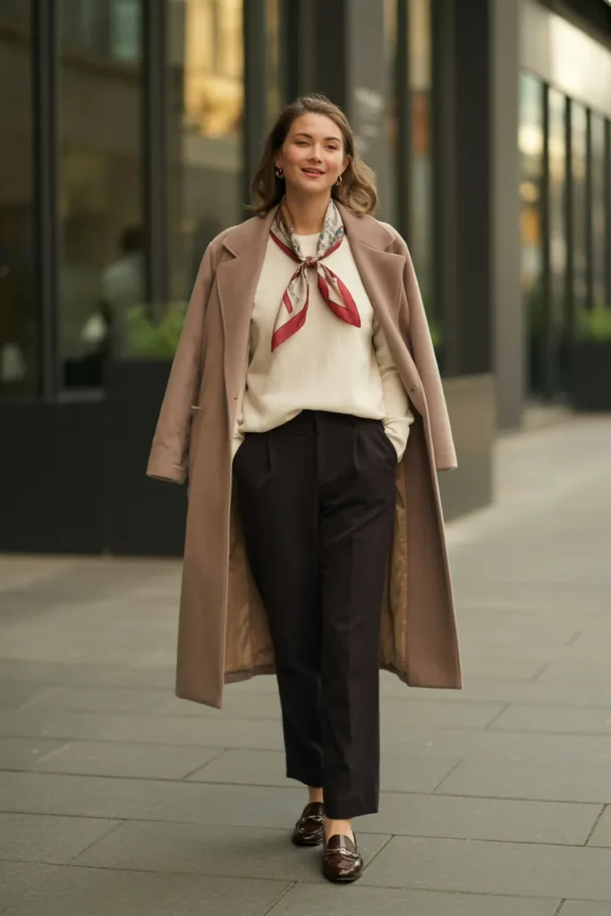 Silk Scarf Layers