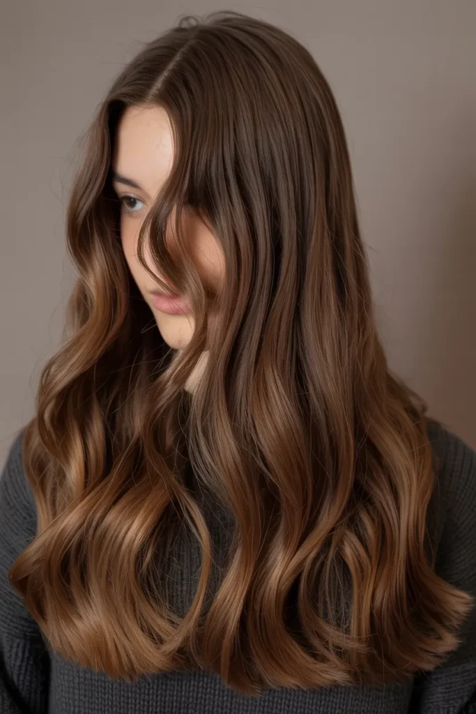 Smoky Chestnut Balayage