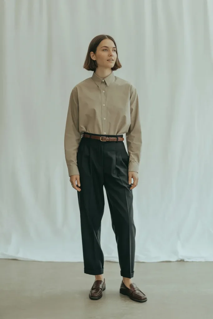 Stone Shirt Trousers