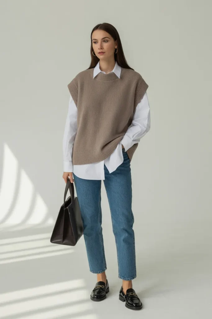 Sweater Vest Shirt