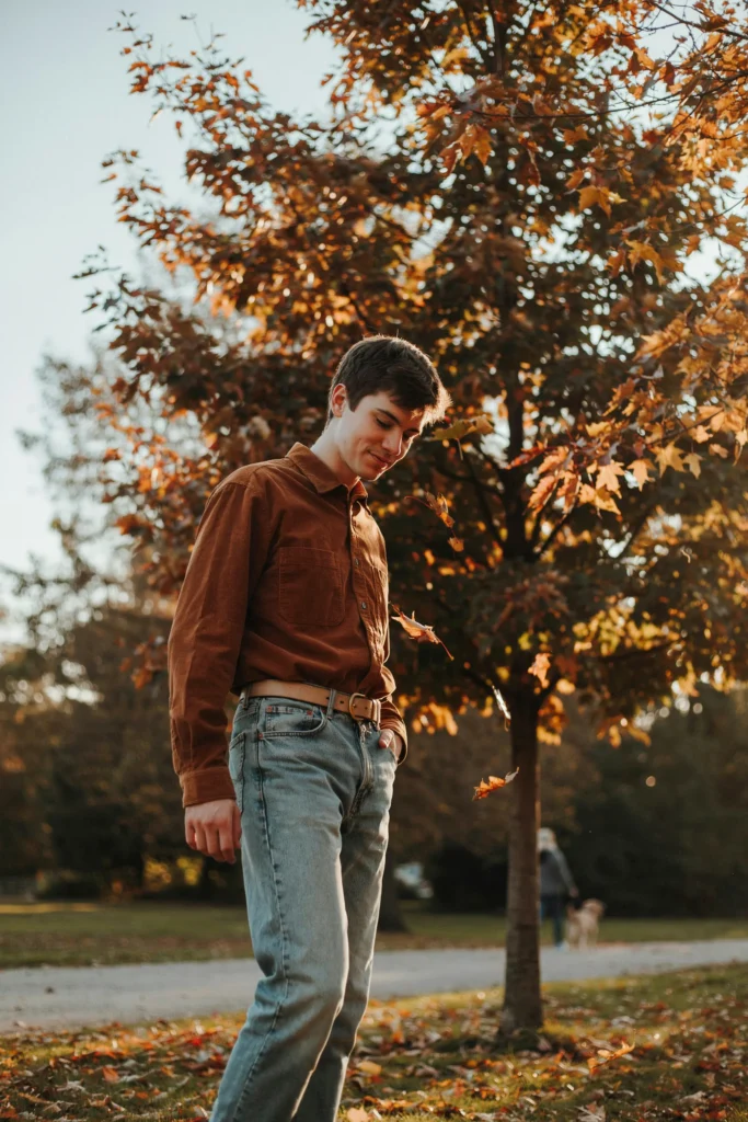 Corduroy Shirt and Denim