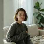 Oversized Sweater and Short Bob