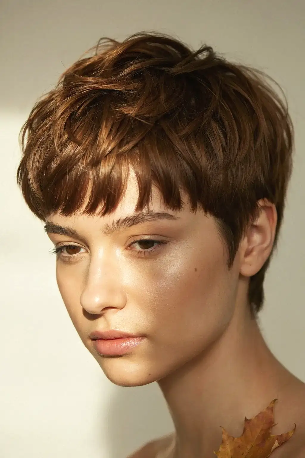 textured pixie cut