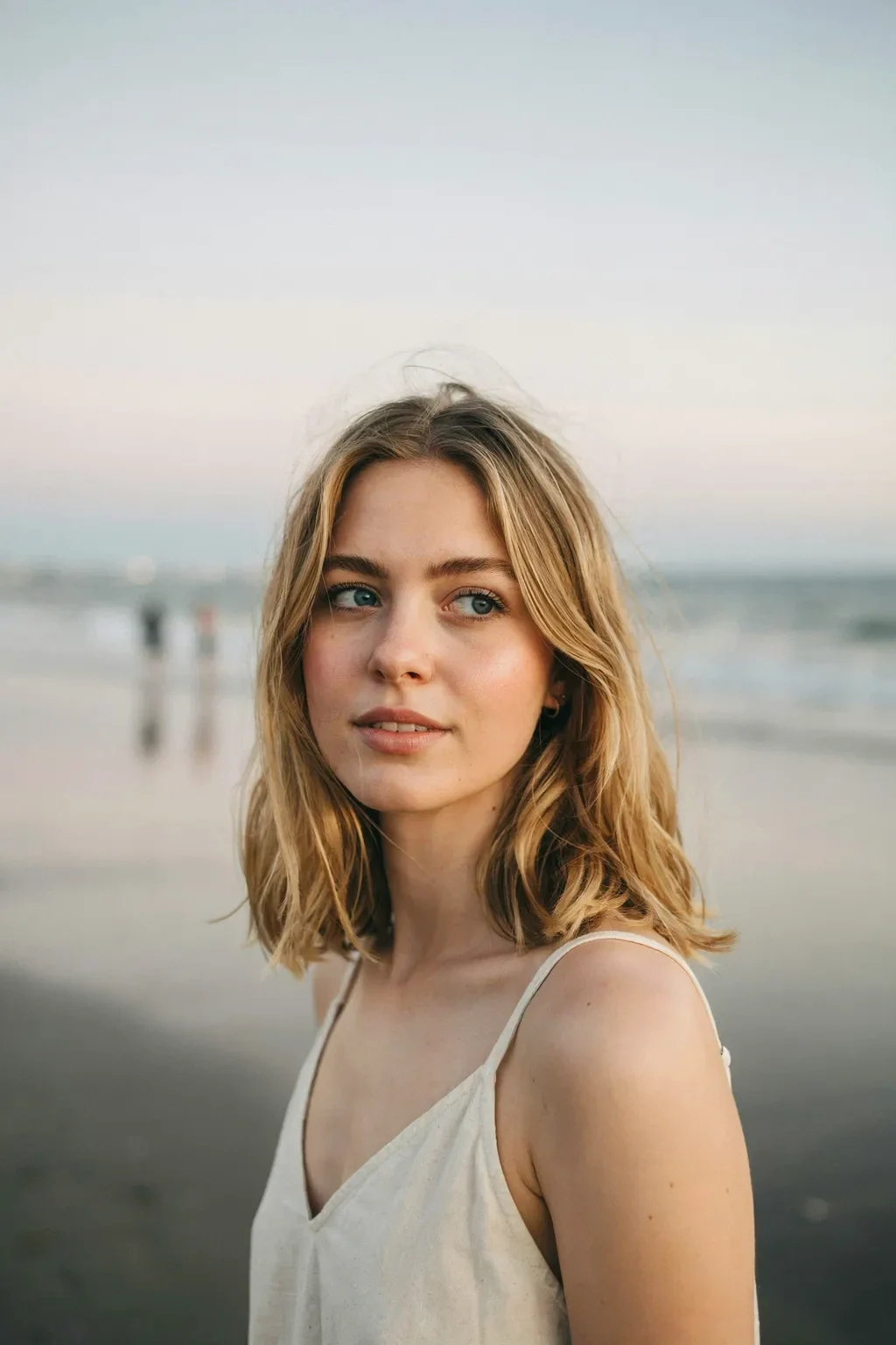 subtle beach waves
