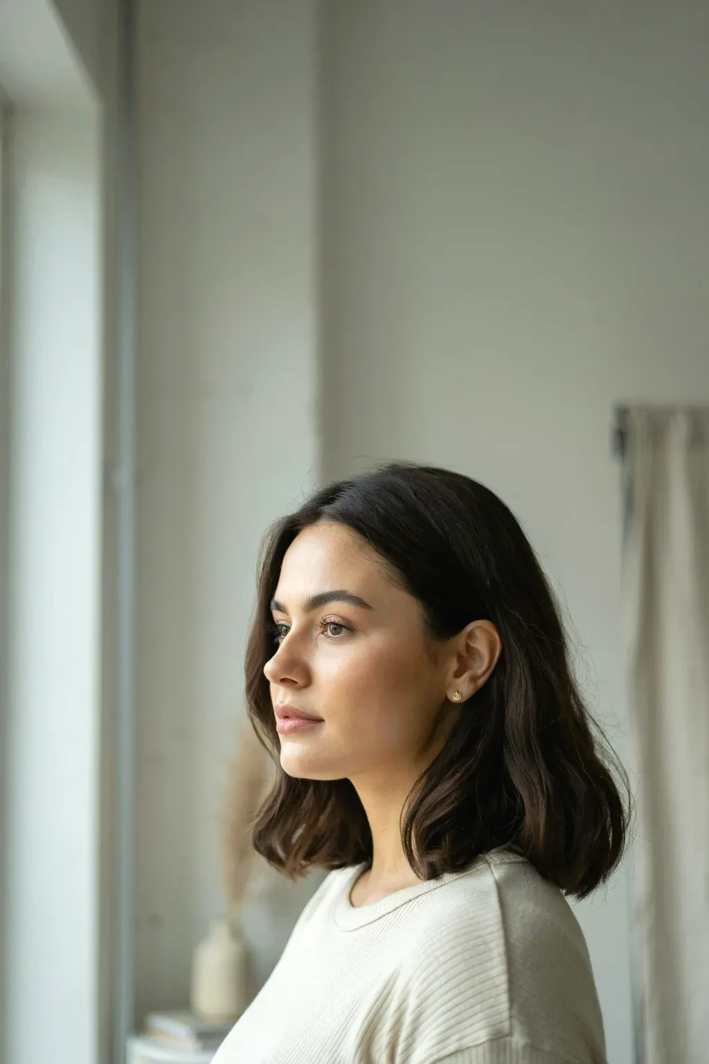 soft face-framing layers