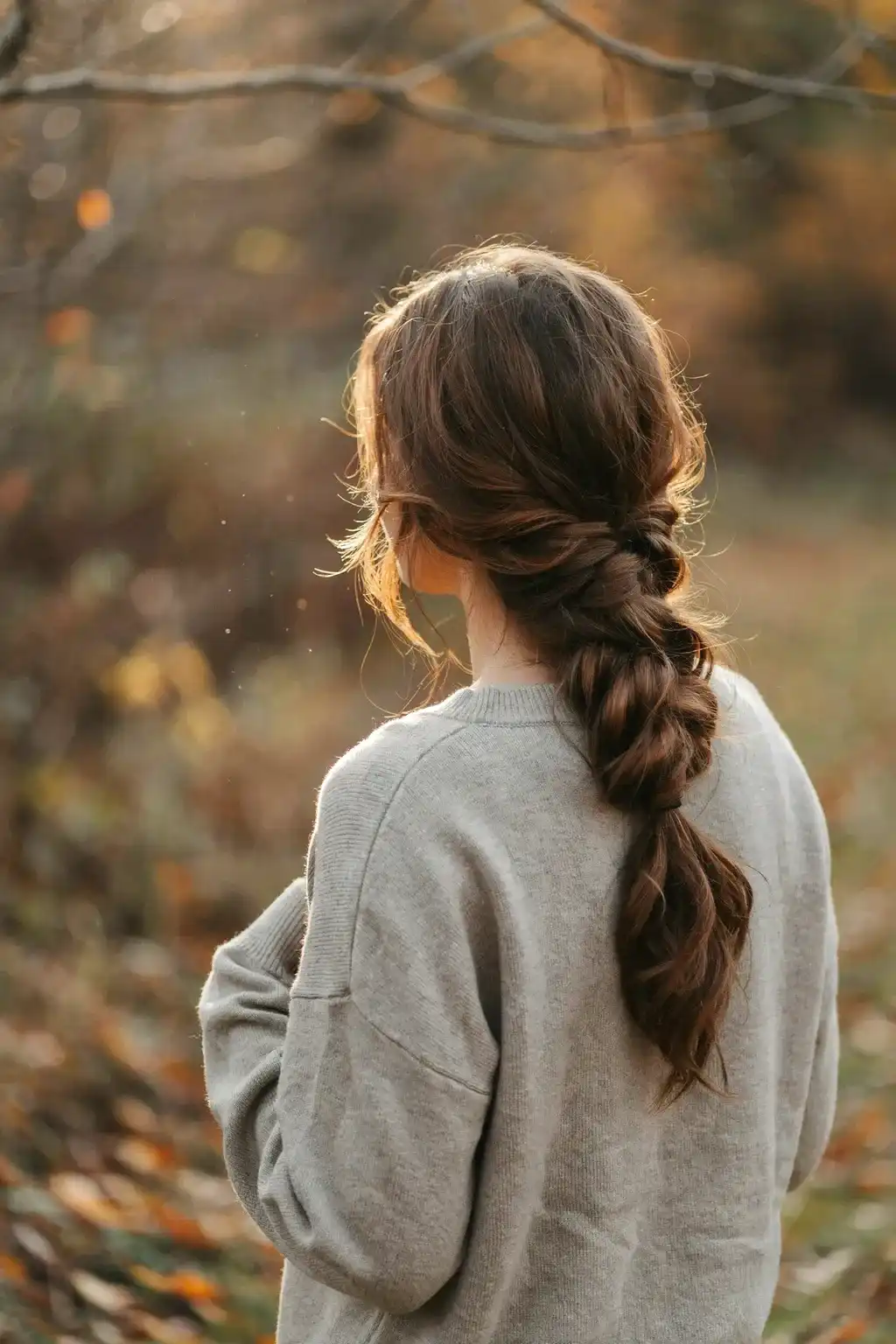 chunky side braid