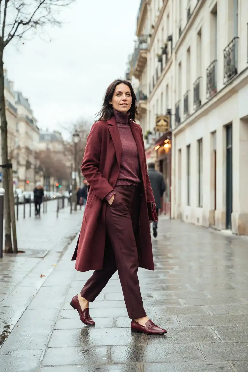 tailored workwear trousers