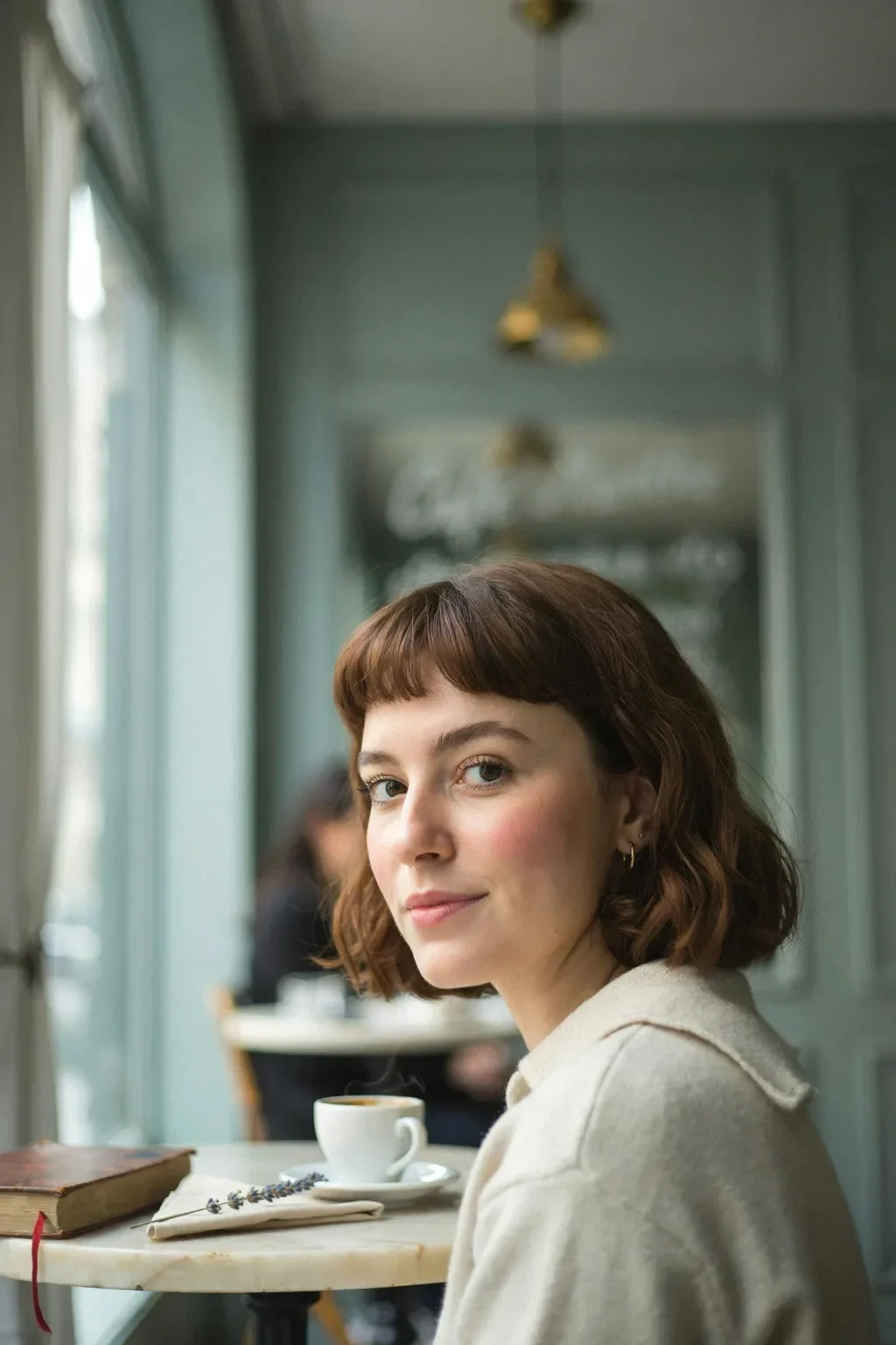 classic french wavy bob