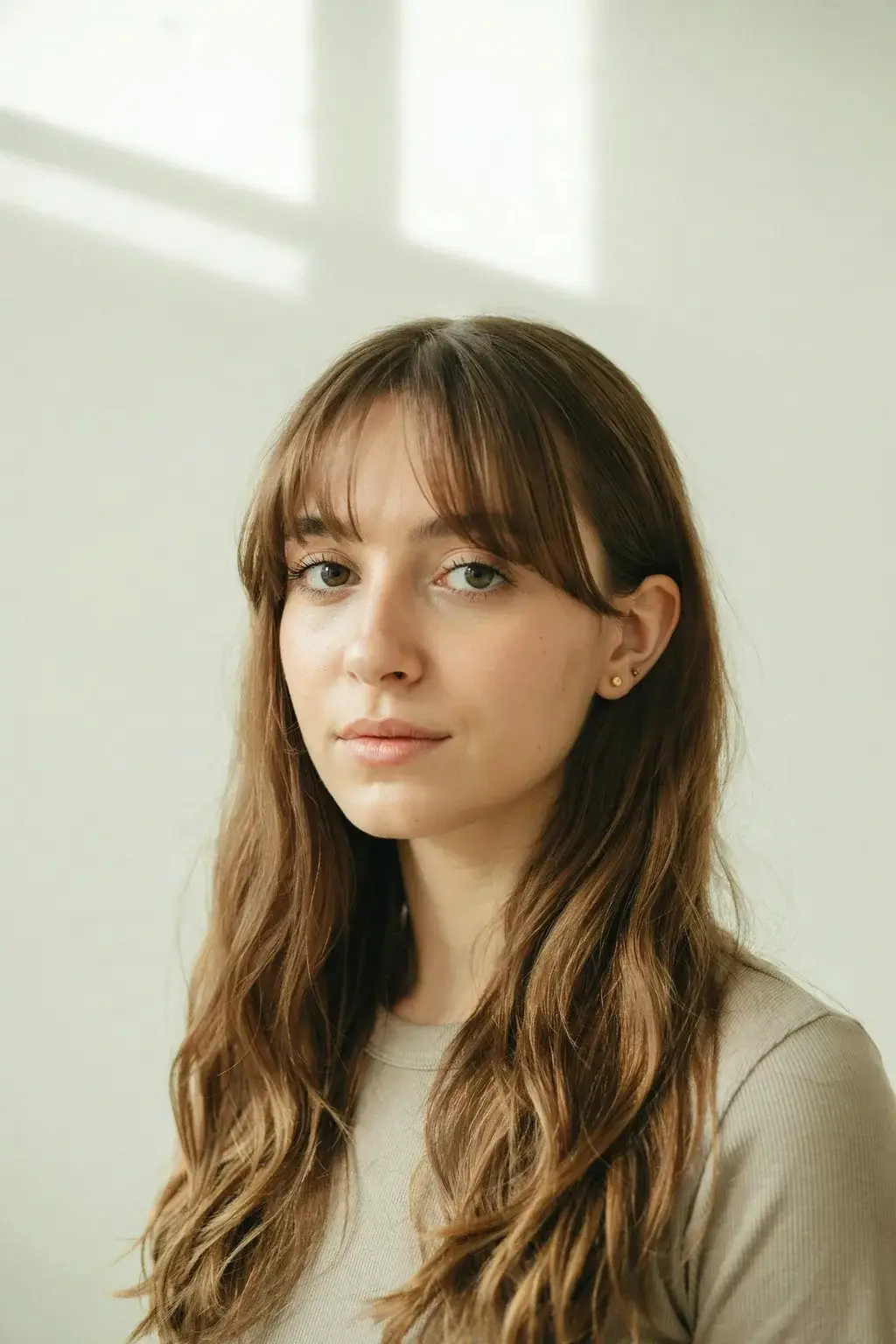 bottleneck bangs wave style