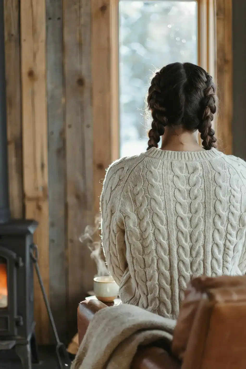 sweater-friendly braids