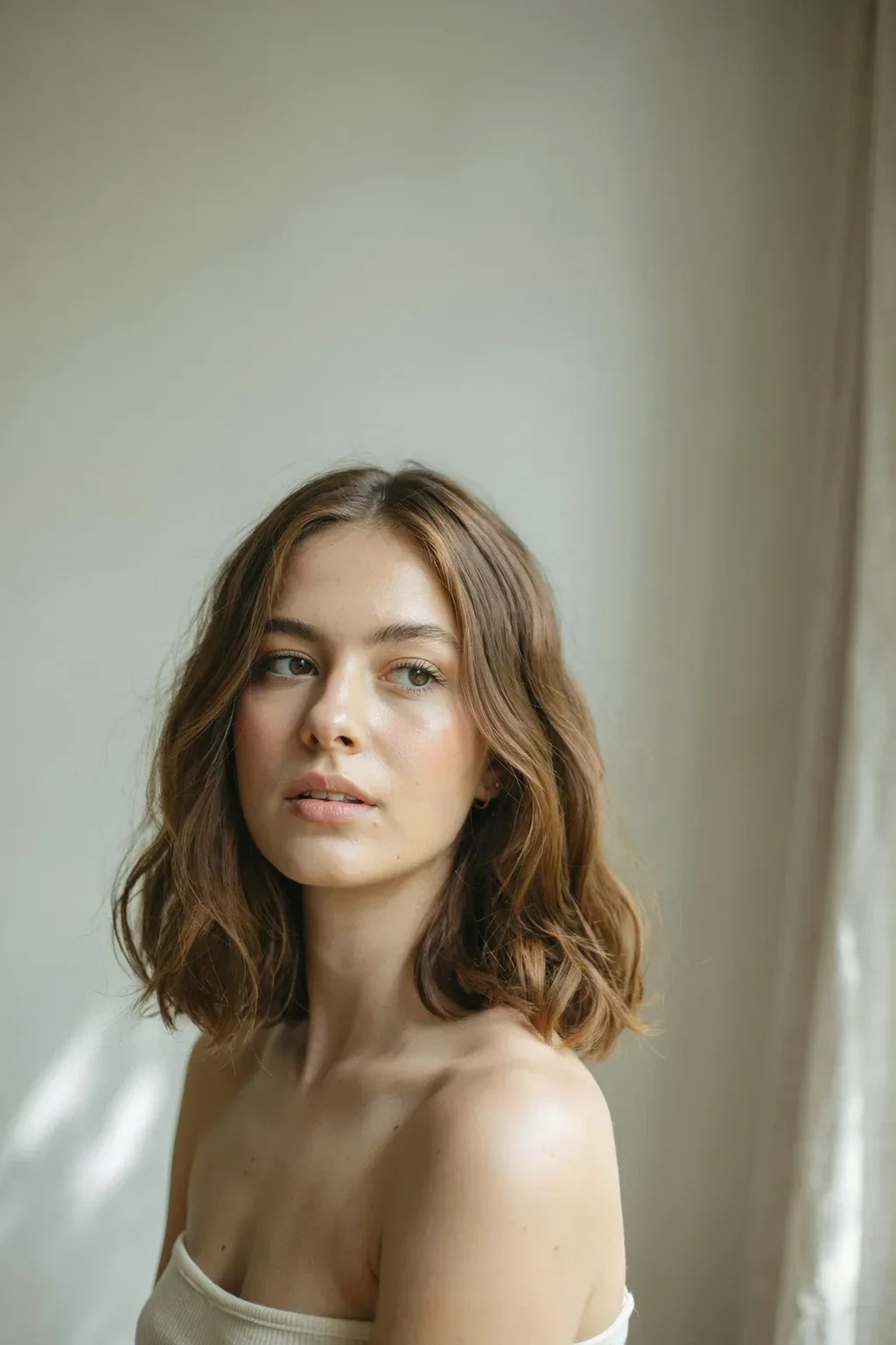 wispy mid length layers