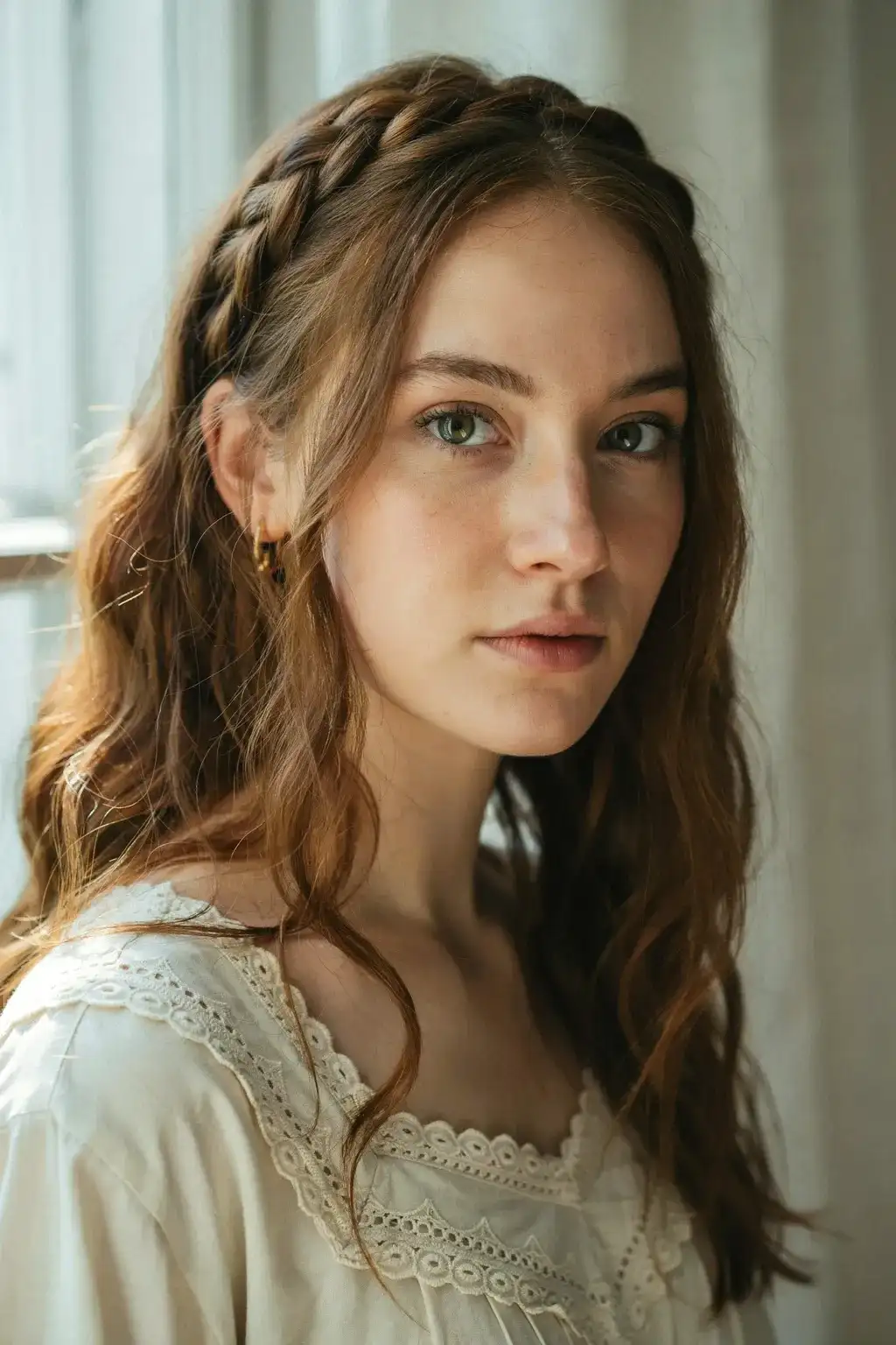 bohemian headband braid