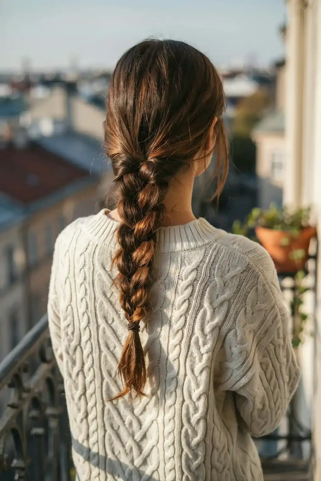 loose french braid