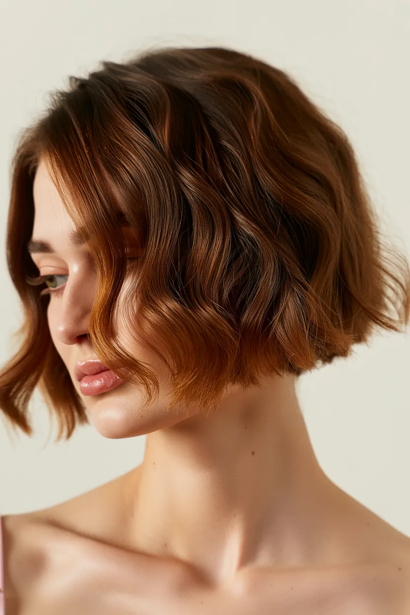 the textured french bob