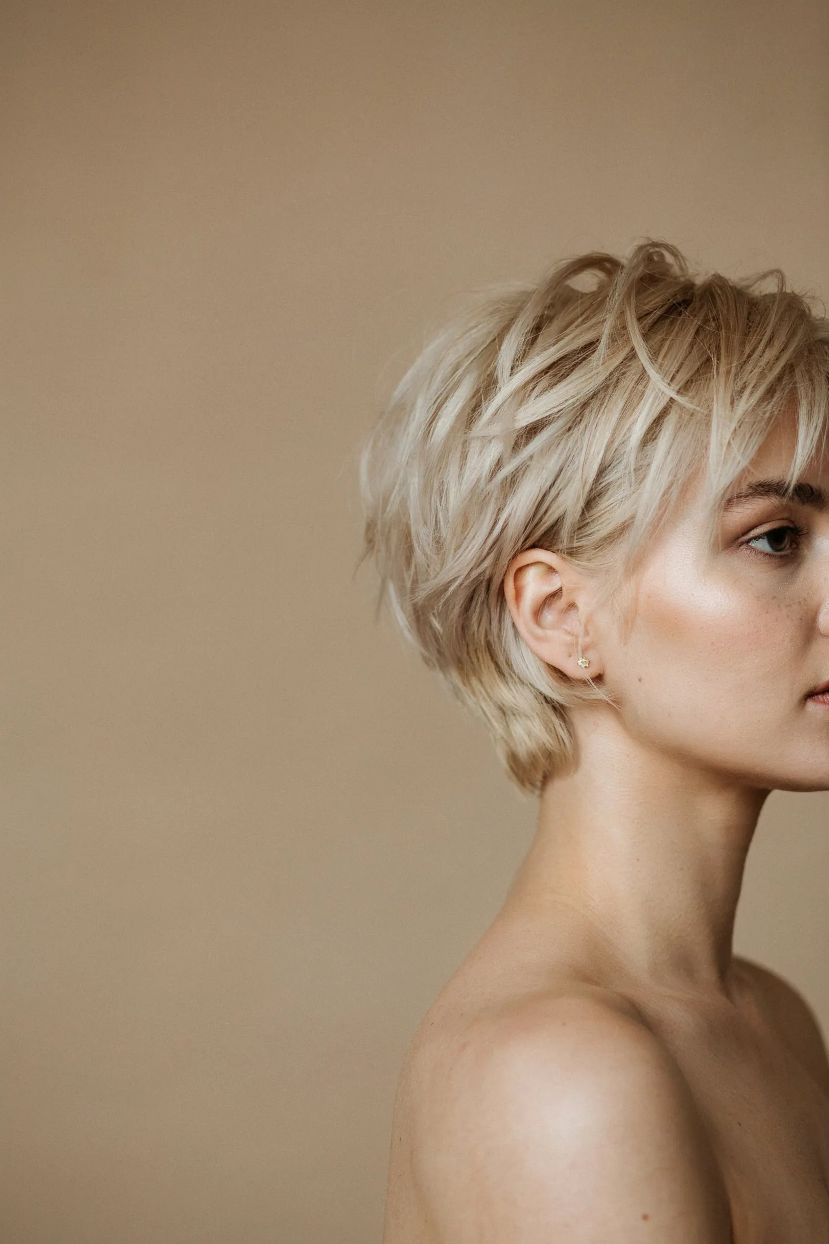 textured pixie cut