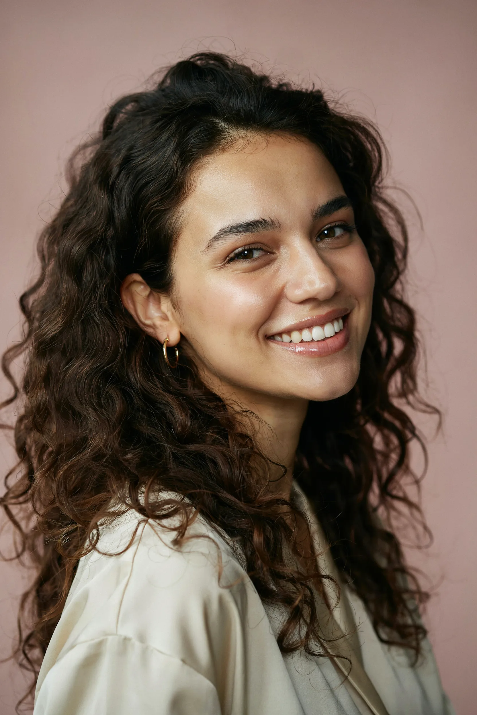 voluminous curls