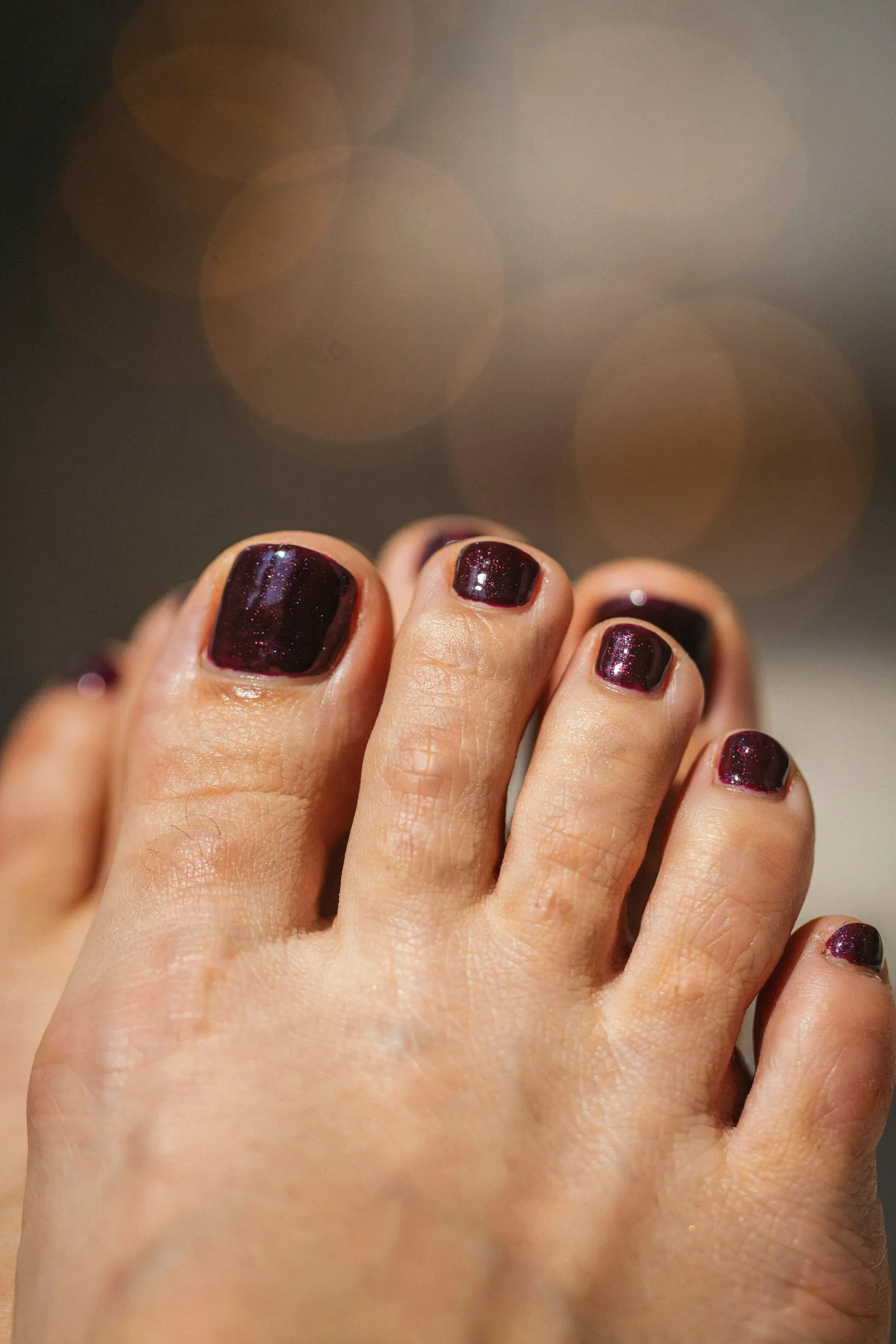 plum purple shimmer