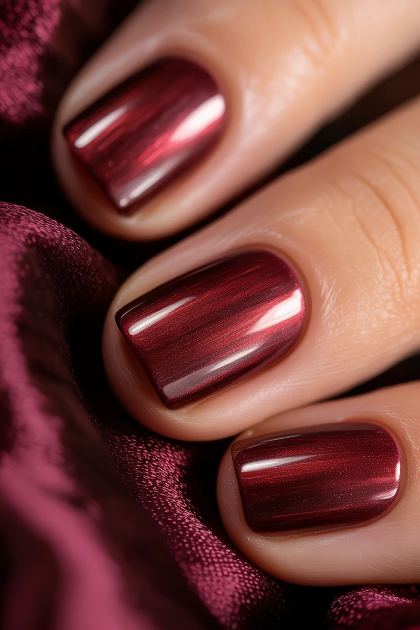 rich merlot velvet finish