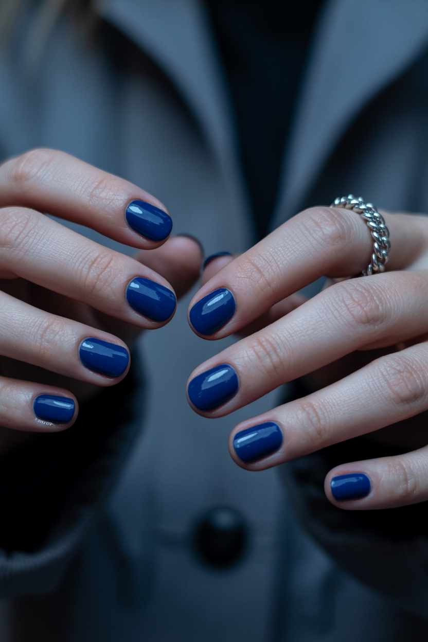 midnight blue hues