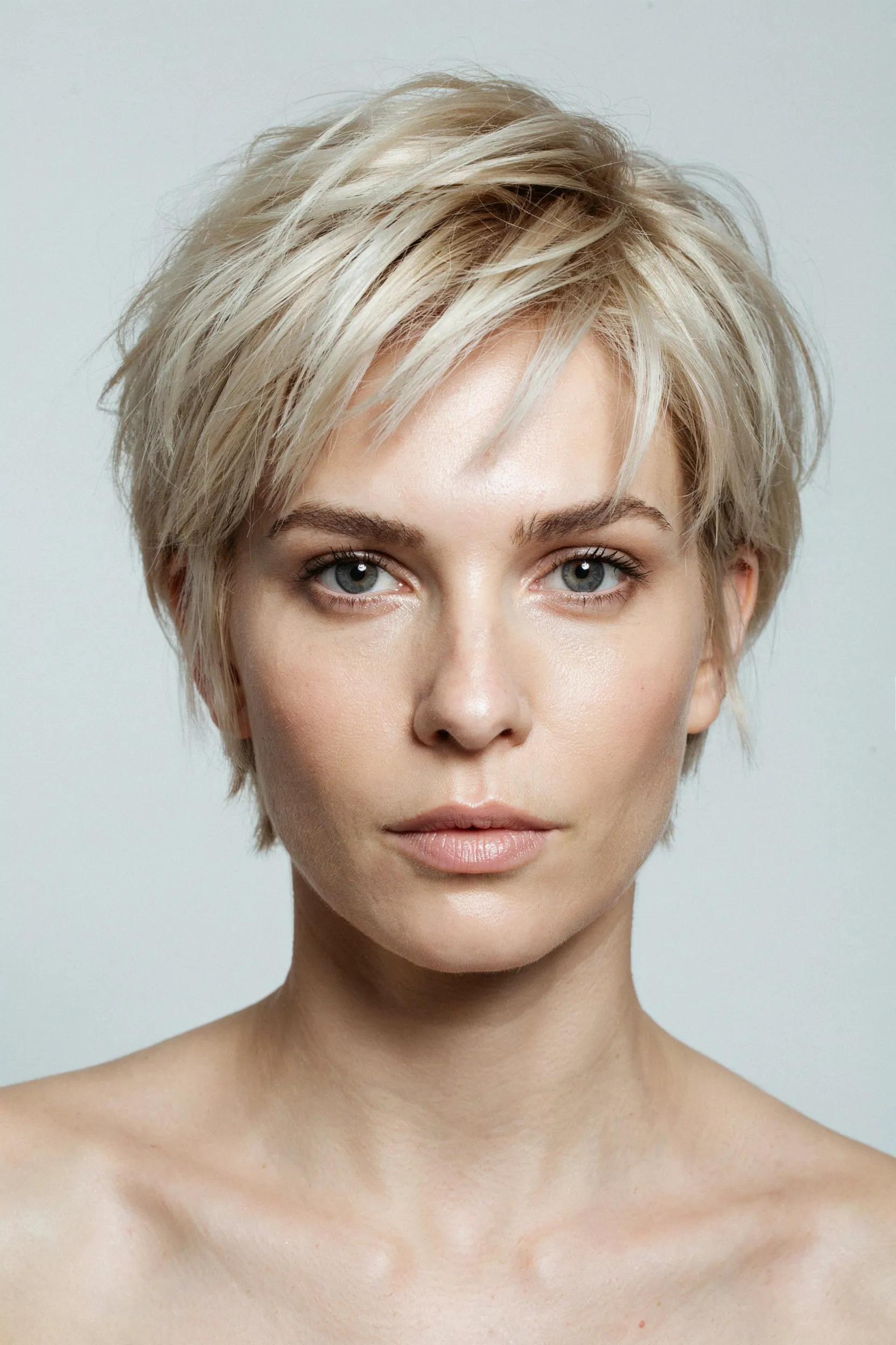 pixie cut with texture