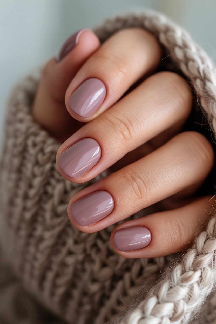 matte mauve finish
