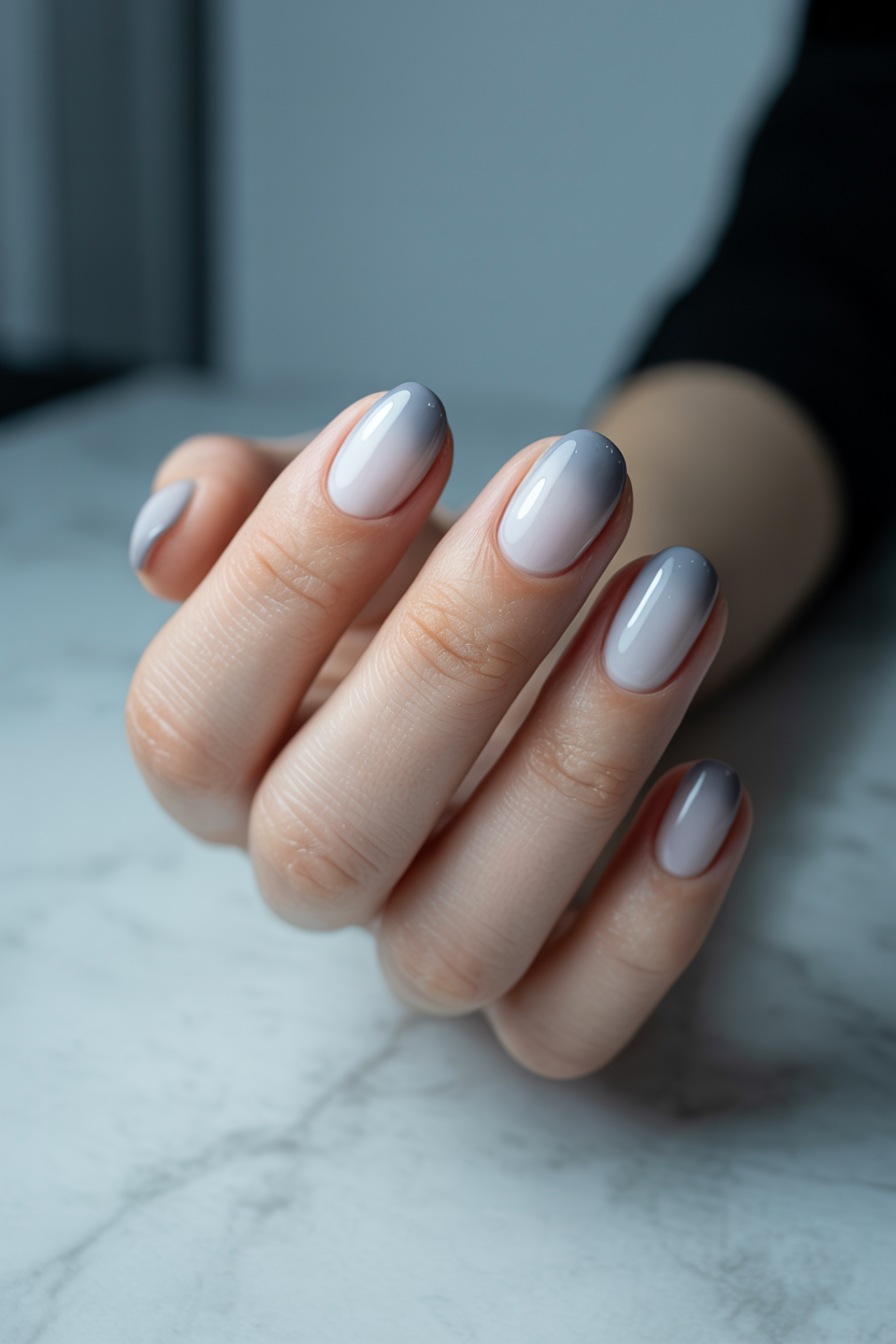 soft grey ombre