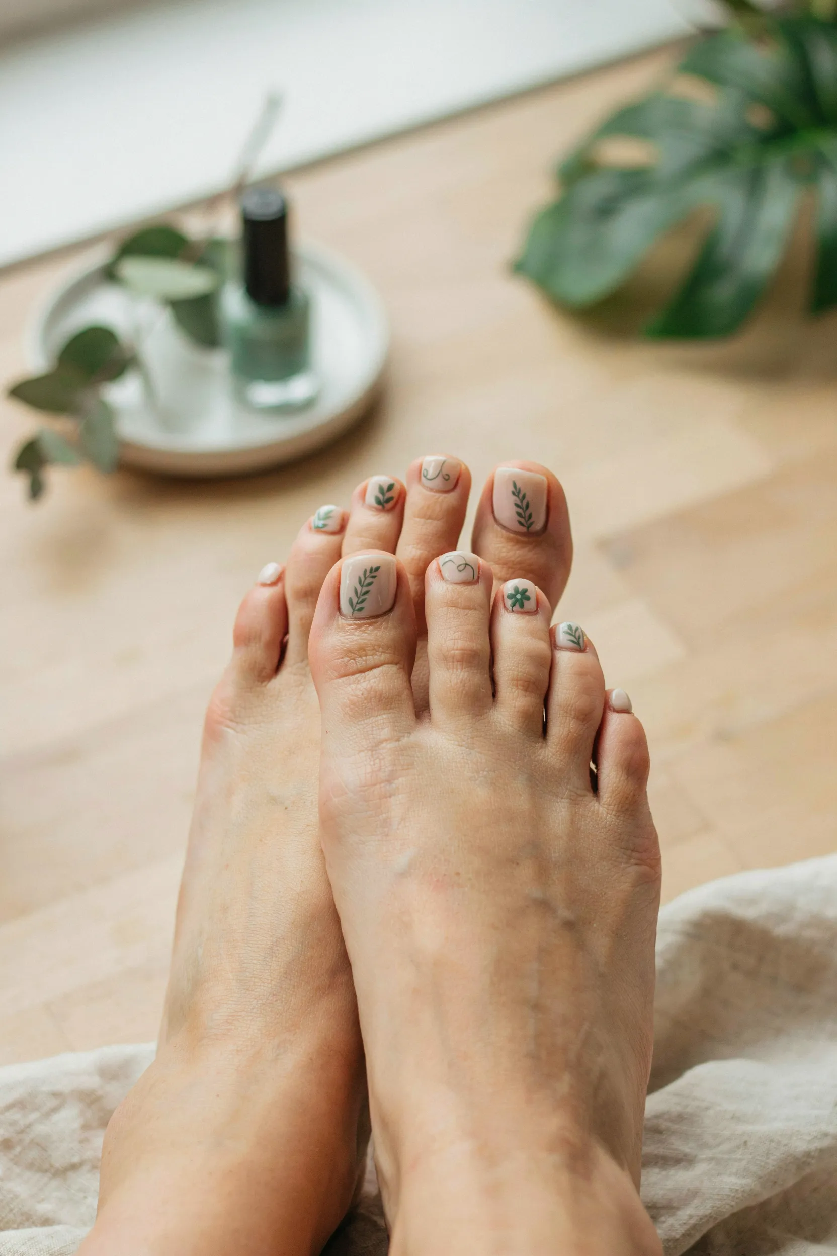 sage green accents