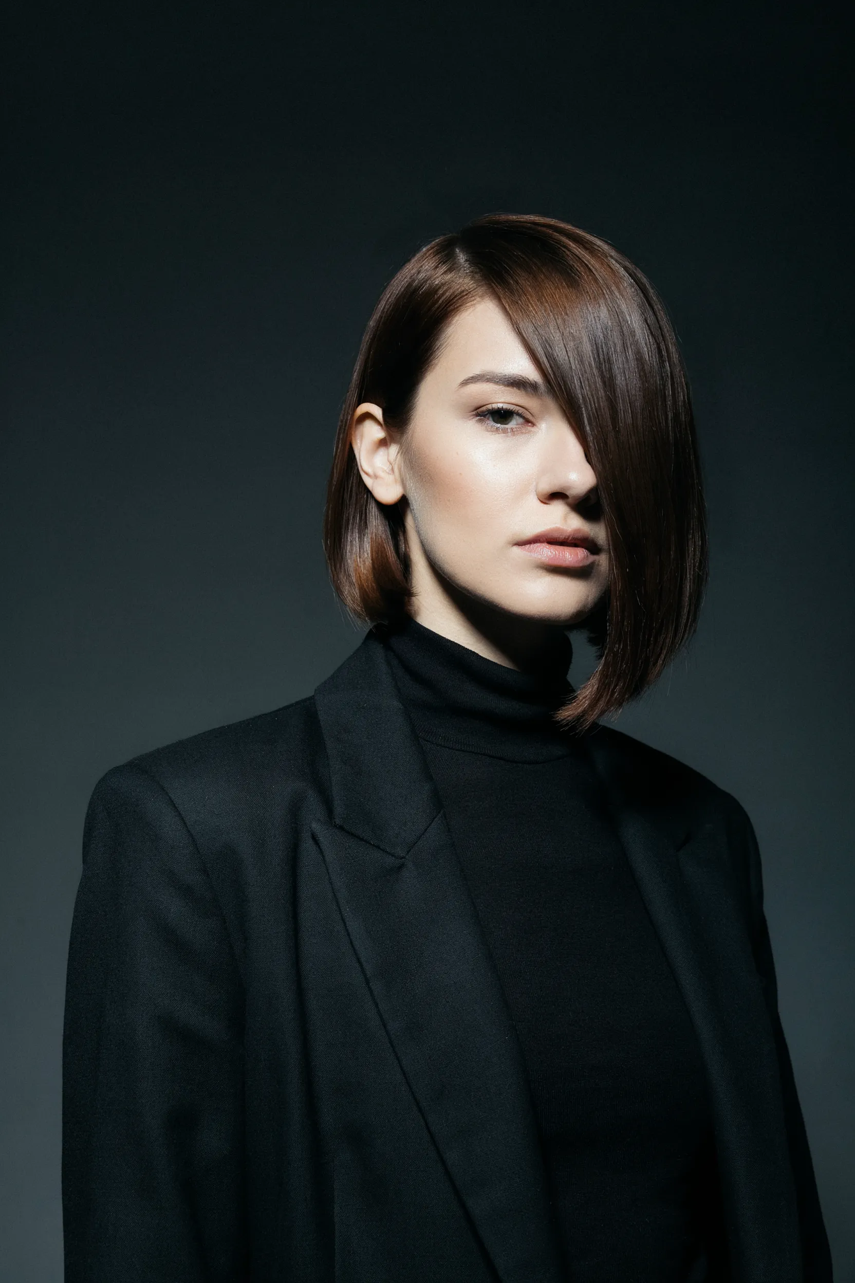 asymmetrical side cut
