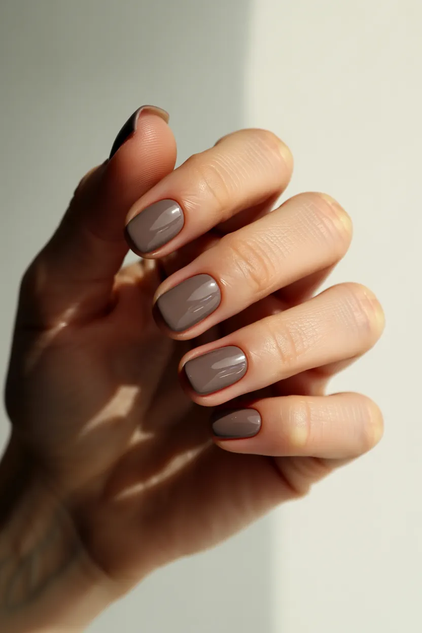 warm taupe satin