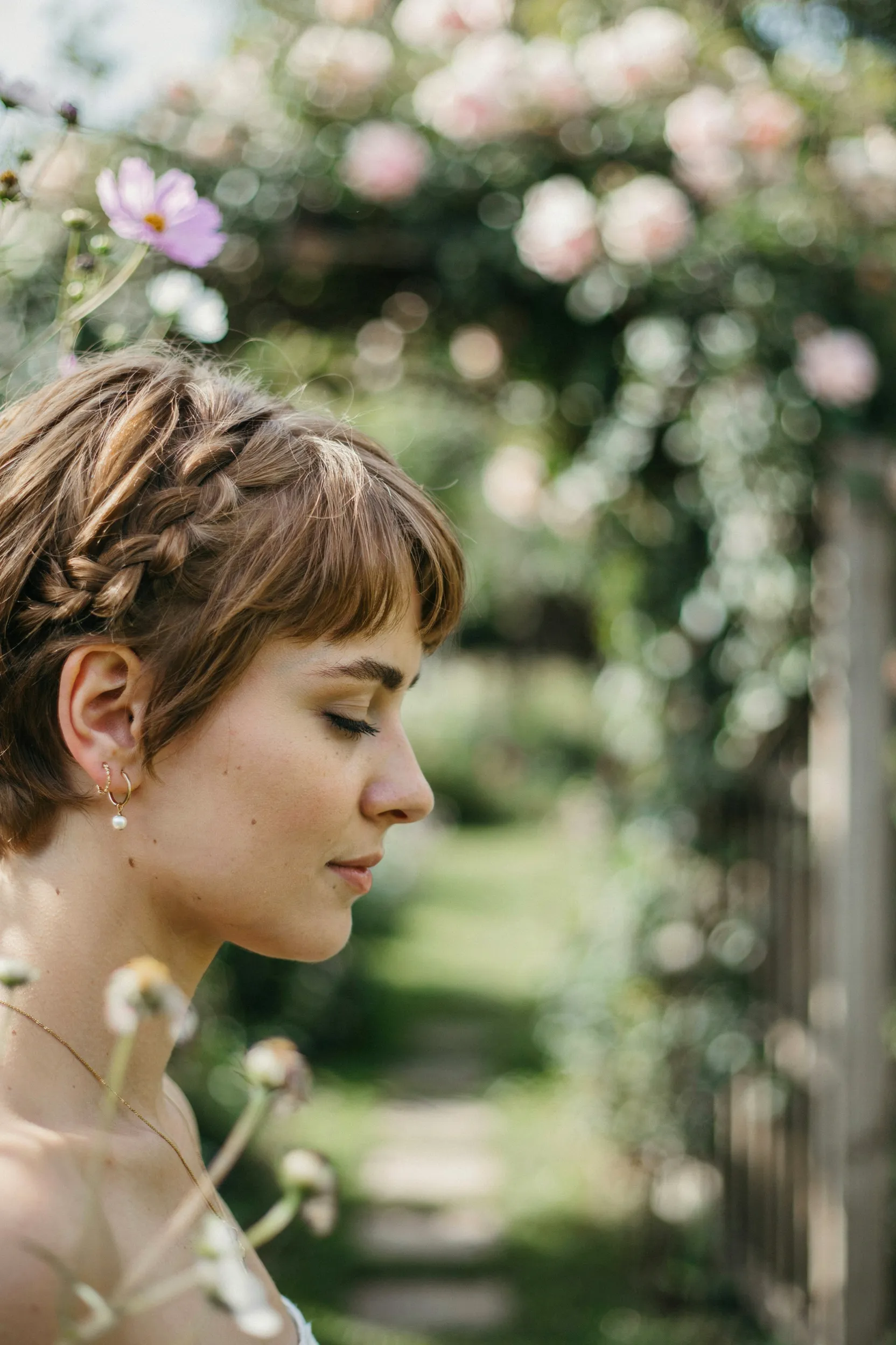 braided crown pixie