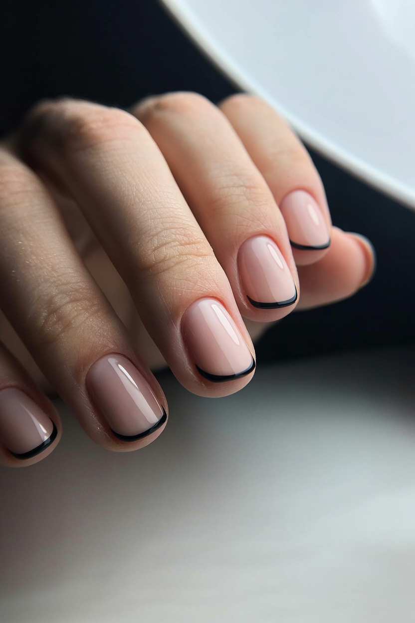 thin black edge