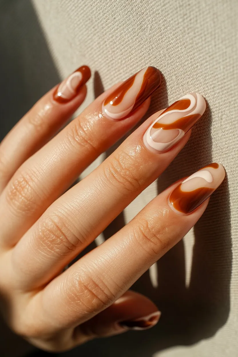 caramel latte negative-space