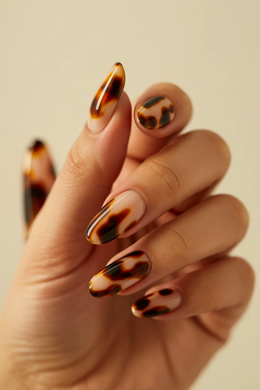 tortoiseshell gel pattern