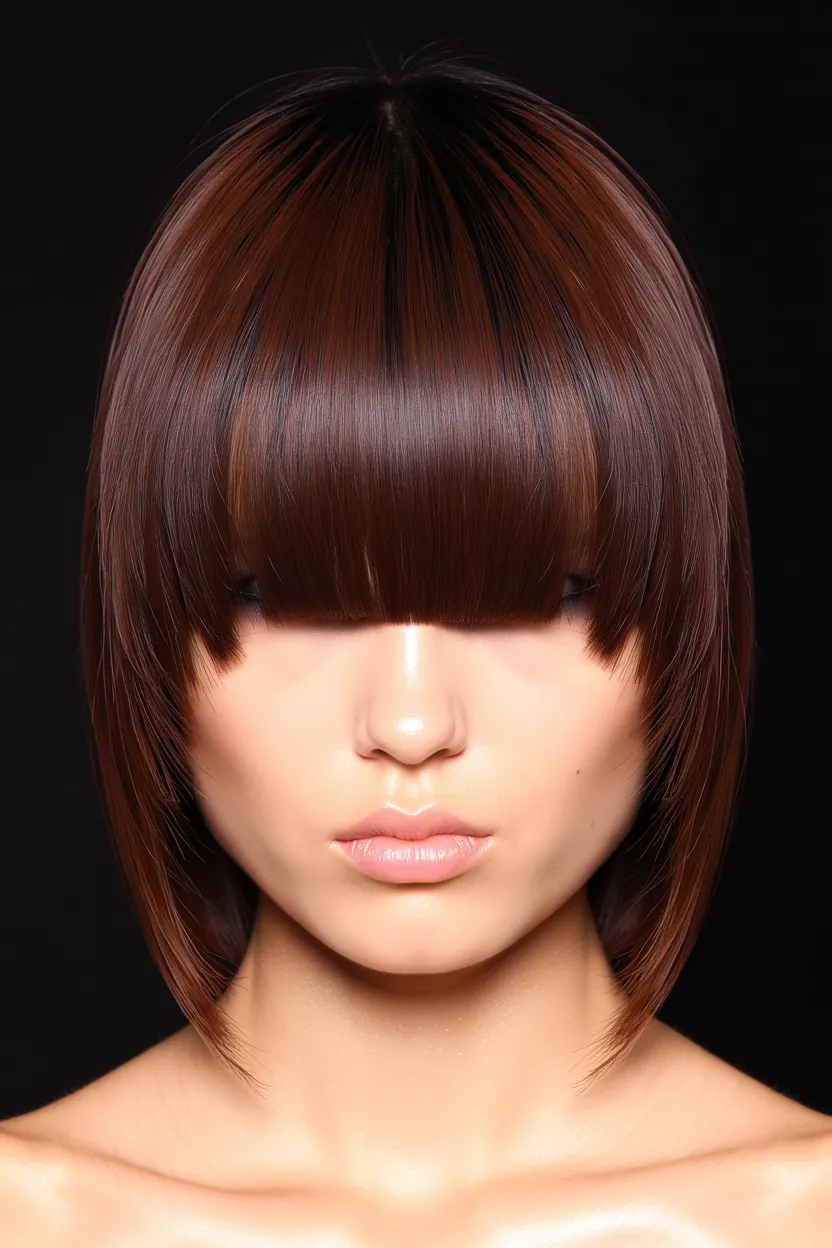 dark chocolate micro-bangs