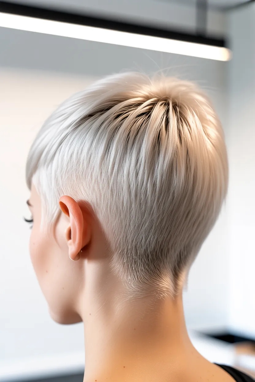 tapered pixie cut