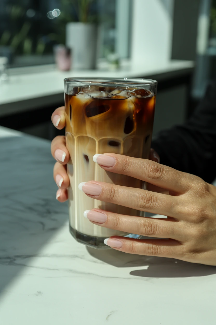 frosted latte aura almond