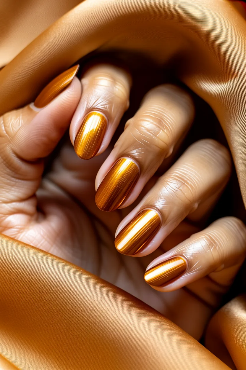 antique gold metallic