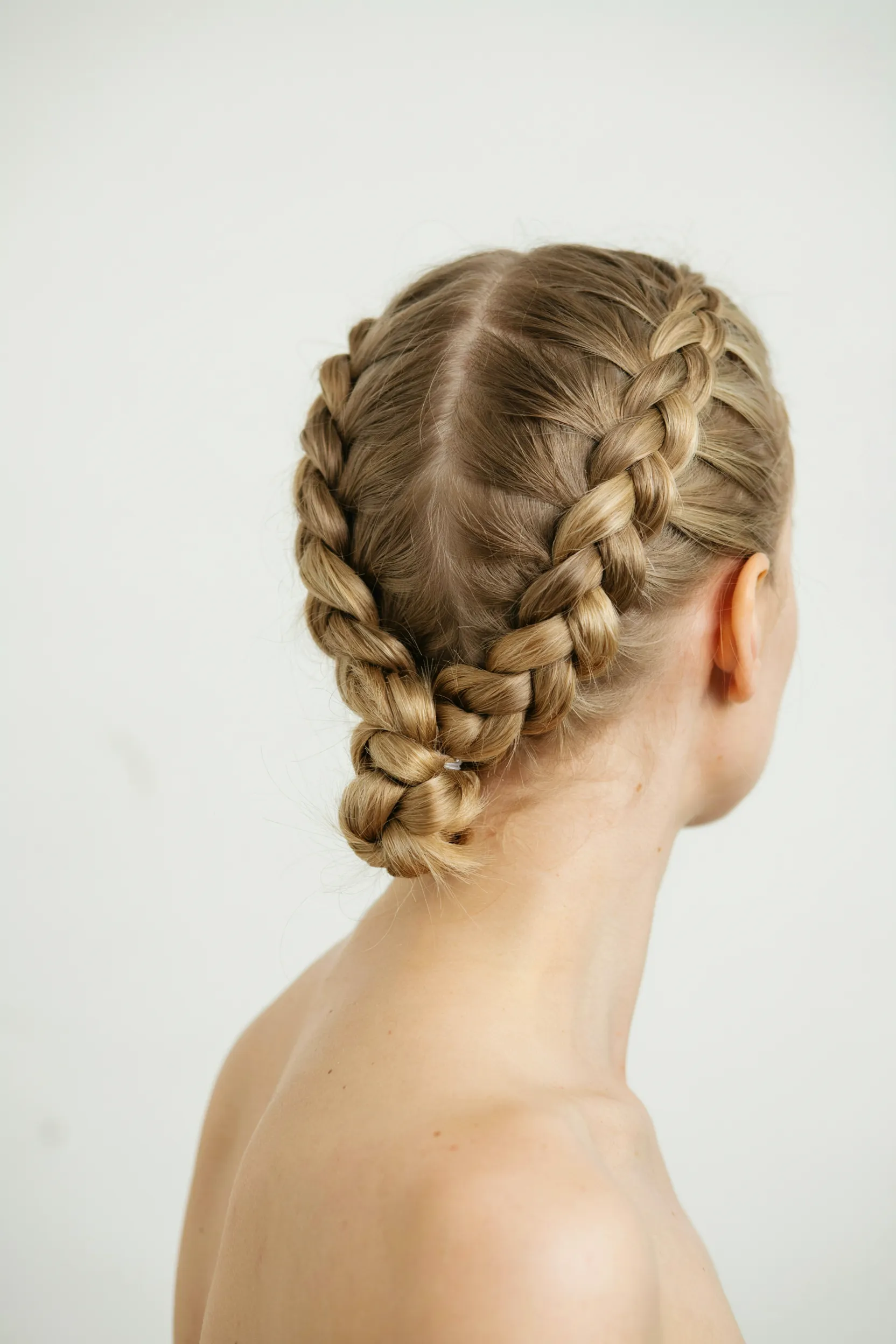 sleek side braid