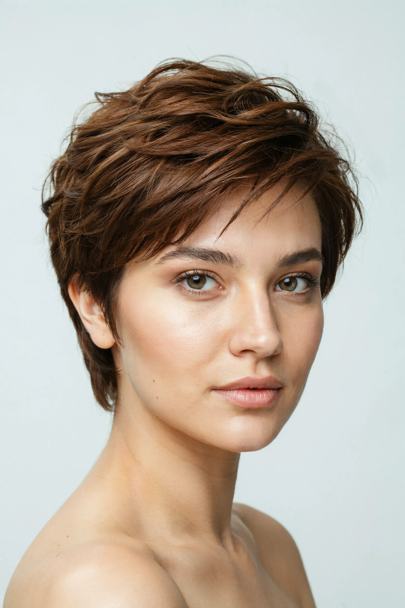 textured pixie cut